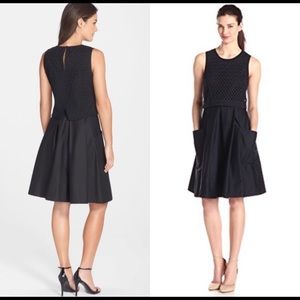 Eliza J Eyelet Dress